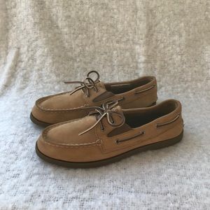 Sperry Nubuck Deck Shoes with Leather Laces EU 38